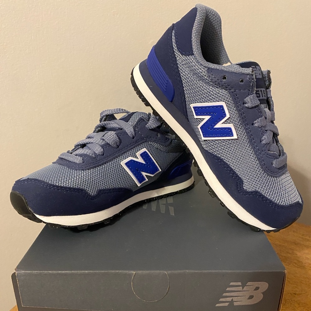 New Balance 515 - Grey/Blue - Boys size 11 - New in box